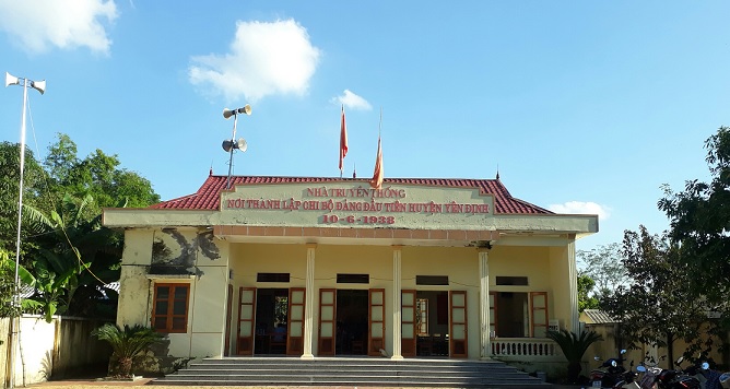 Di tích lịch sử cách mạng làng Ngọc Vực - Nơi thành lập chi bộ đảng đầu tiên huyện Yên Định
